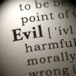 What is evil? How can an all-knowing, all-powerful, loving God allow evil to exist? How does one define evil and what are its origins?